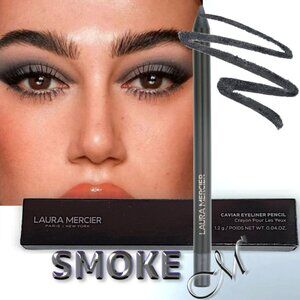 Laura Mercier Caviar Eyeliner Pencil ~Smoke (Gunmetal Grey Shimmer) 1.2g NIB